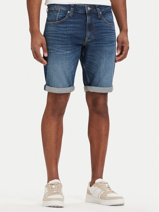 Tommy Jeans Дънкови шорти Ronnie DM0DM22980 Slim Fit