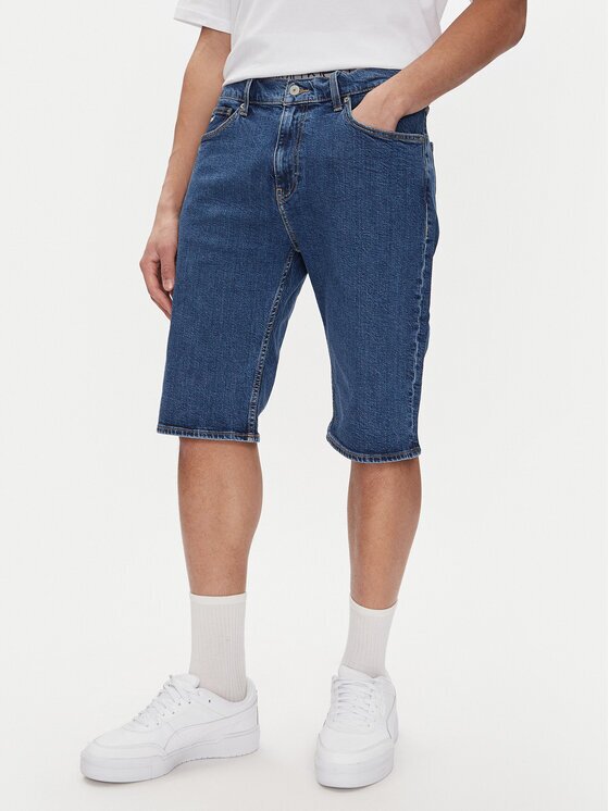 Tommy Jeans Дънкови шорти Ryan DM0DM21851 Slim Fit