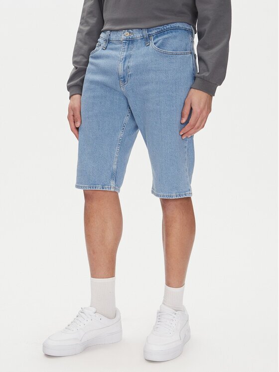 Tommy Jeans Дънкови шорти Ryan DM0DM21852 Slim Fit