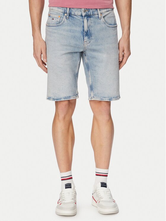Tommy Jeans Дънкови шорти Scanton DM0DM22977 Slim Fit