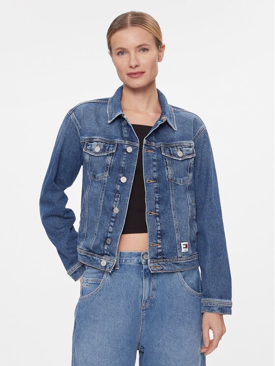 Tommy Jeans Дънково яке DW0DW16986 Mom Fit