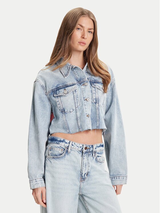 Tommy Jeans Дънково яке DW0DW21063 Relaxed Fit
