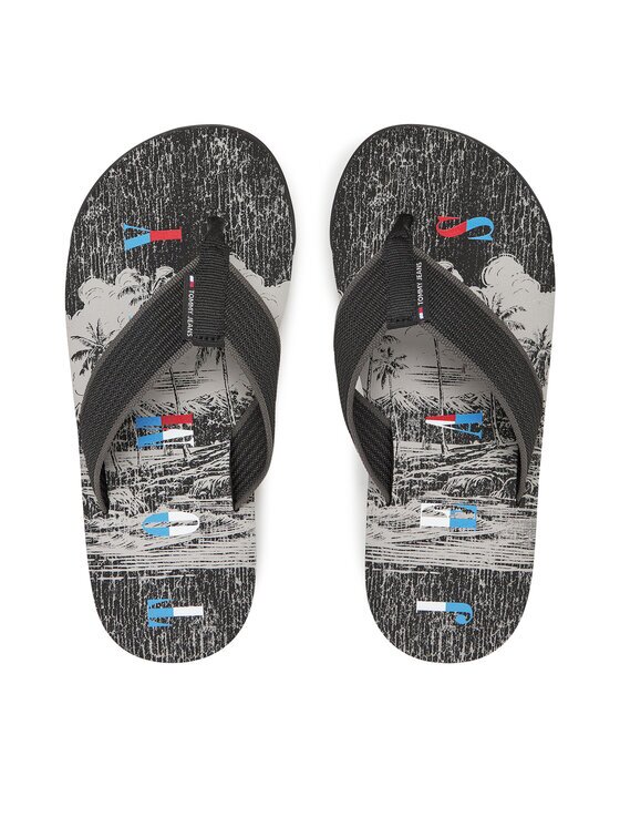 Tommy Jeans Джапанки Tjm Elevated Beach Sandal EM0EM01561