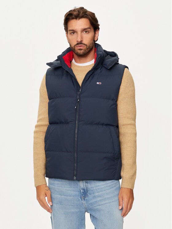 Tommy Jeans Елек Essential DM0DM20465 Regular Fit