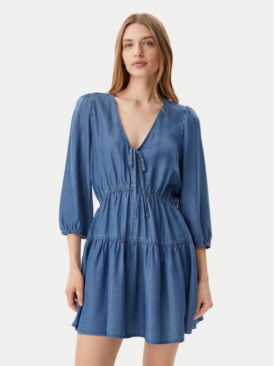 Tommy Jeans Ежедневна рокля DW0DW20612 Relaxed Fit
