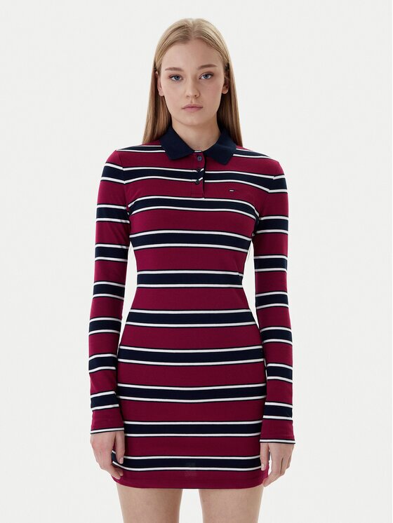 Tommy Jeans Ежедневна рокля DW0DW21901 Regular Fit
