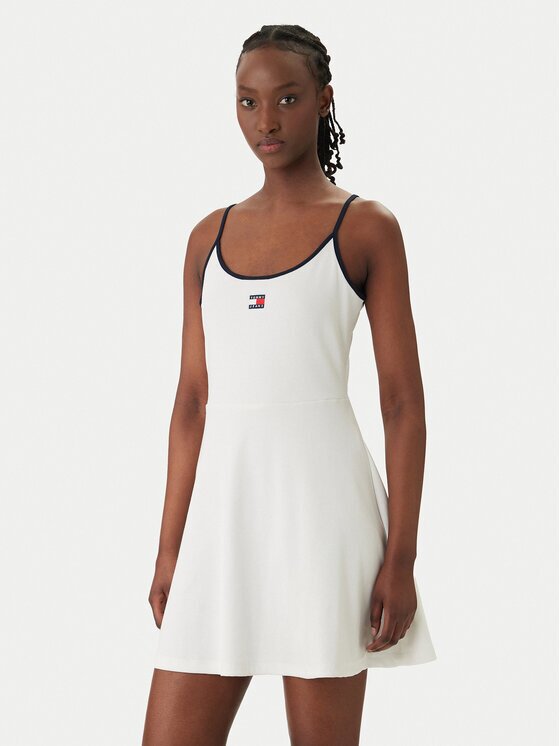 Tommy Jeans Ежедневна рокля DW0DW22335 Slim Fit