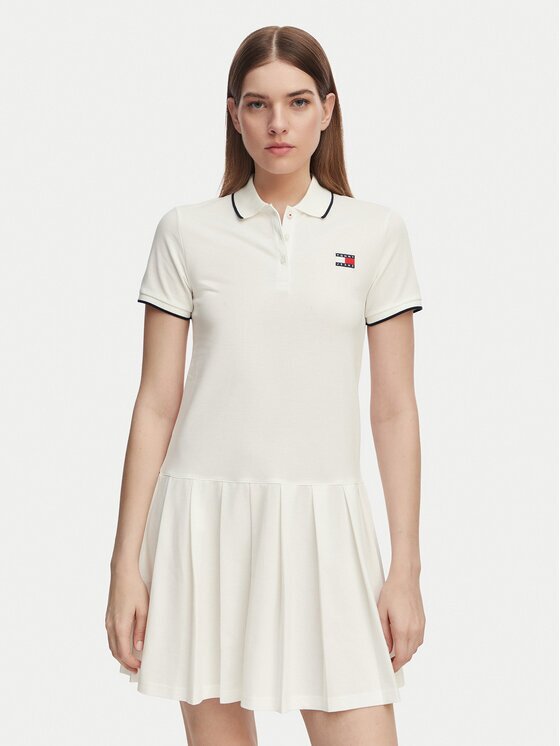 Tommy Jeans Ежедневна рокля Tommy Badge DW0DW22328 Relaxed Fit