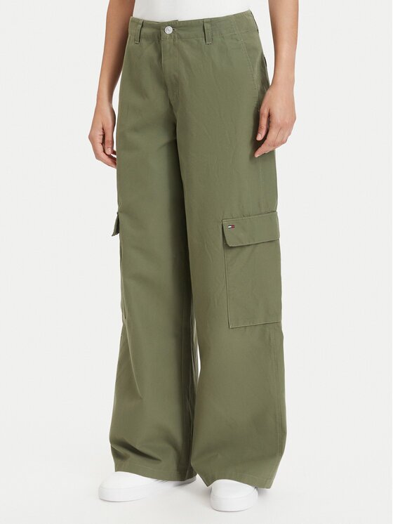 Tommy Jeans Карго панталони DW0DW22749 Wide Leg
