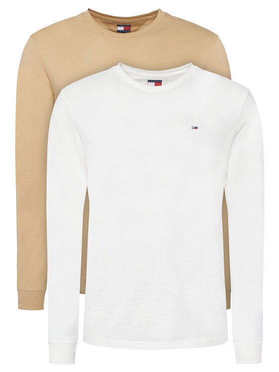 Tommy Jeans Комплект дълги ръкави DM0DM22148 Slim Fit