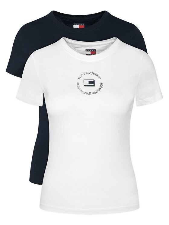 Tommy Jeans Комплект тениски DW0DW23004 Slim Fit