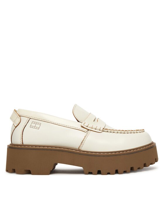 Tommy Jeans лоуфъри с дебела подметка Archive '01 Leather Loafer EN0EN03022