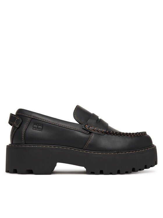 Tommy Jeans лоуфъри с дебела подметка Archive '01 Loafer Leather EN0EN03005