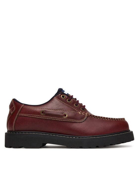 Tommy Jeans Обувки Archive '01 Boat Shoe Leather EM0EM01651