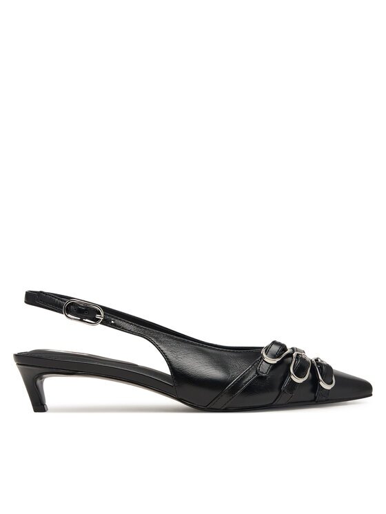 Tommy Jeans Обувки на ток Tjw Sling Back Kitten Heels EN0EN03171