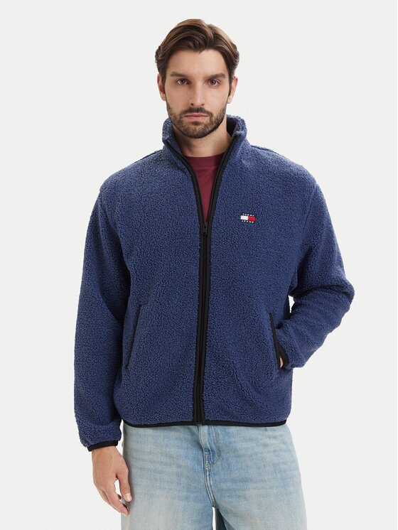 Tommy Jeans Полар Teddy DM0DM22345 Relaxed Fit