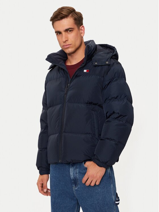 Tommy Jeans Пухено яке Alaska DM0DM20479 Regular Fit