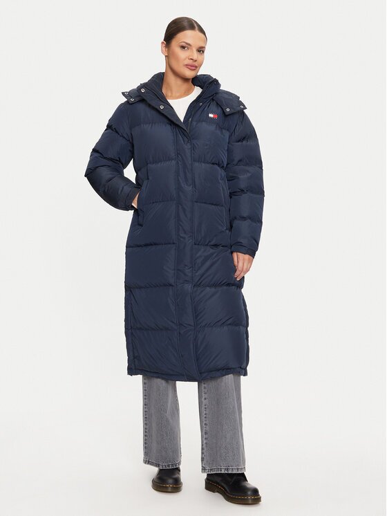 Tommy Jeans Пухено яке Alaska DW0DW18860 Regular Fit