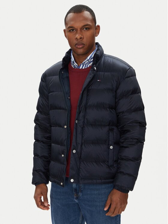 Tommy Jeans Пухено яке DM0DM21937 Regular Fit