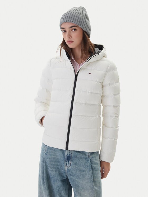 Tommy Jeans Пухено яке DW0DW21617 Regular Fit