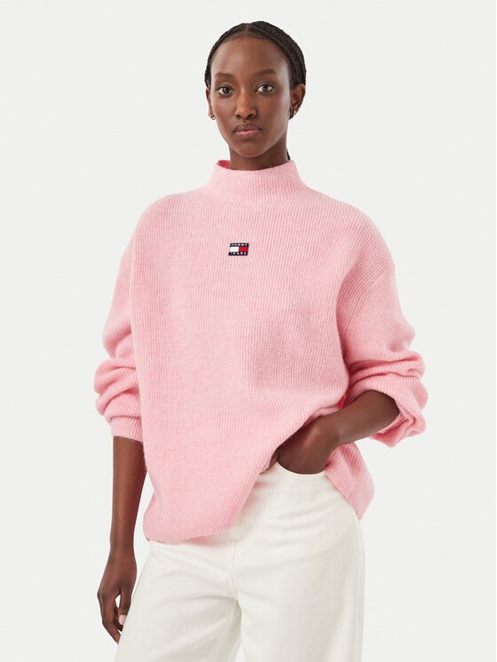 Tommy Jeans Пуловер Badge DW0DW23349 Relaxed Fit