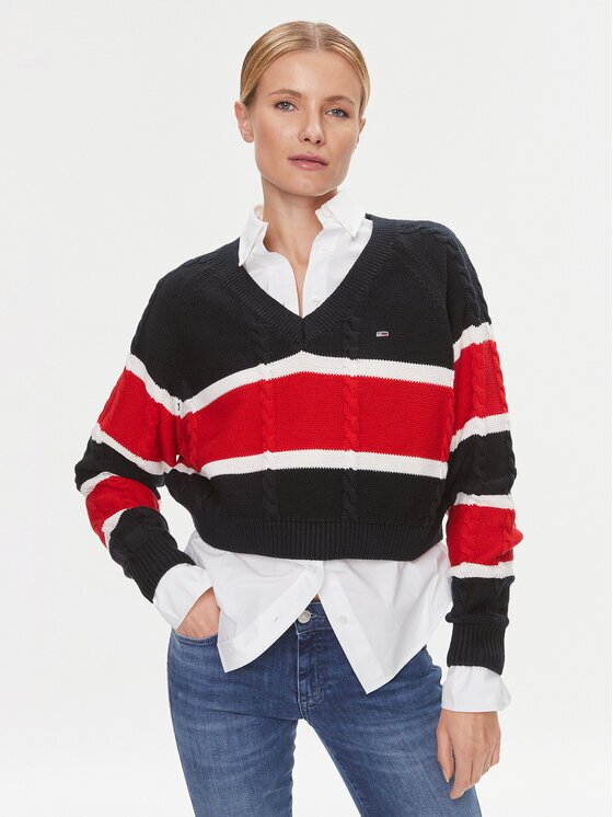 Tommy Jeans Пуловер DW0DW15941 Regular Fit