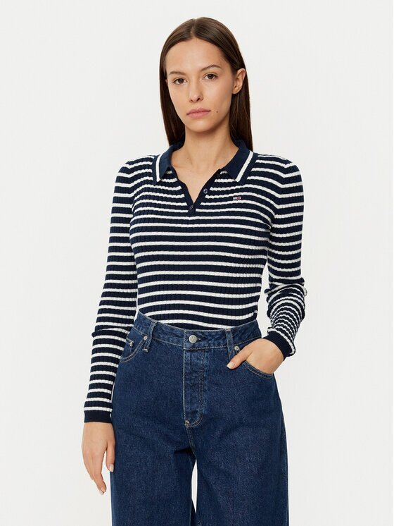 Tommy Jeans Пуловер DW0DW19887 Slim Fit