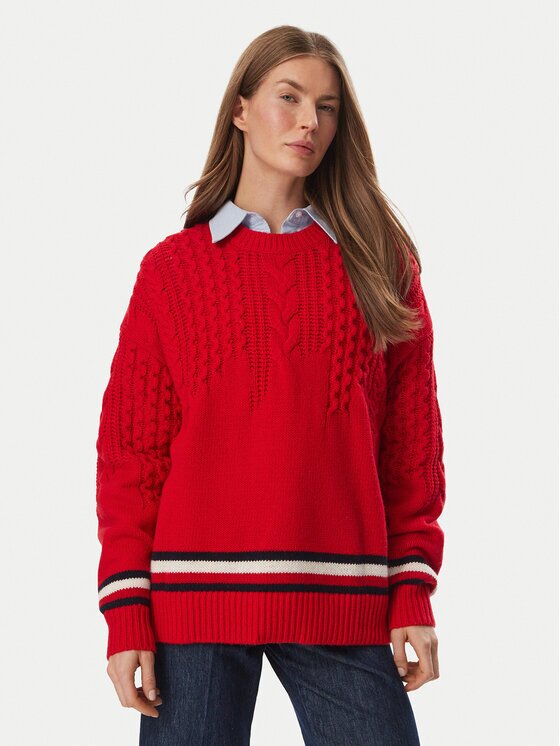 Tommy Jeans Пуловер DW0DW23353 Oversize