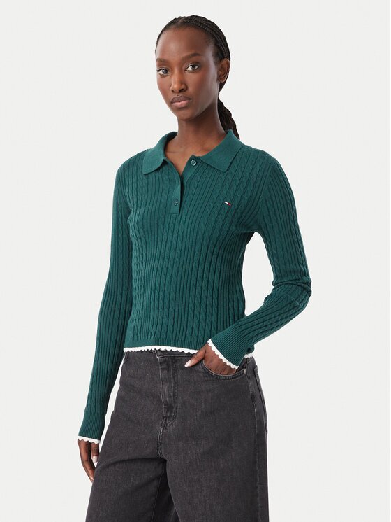 Tommy Jeans Пуловер DW0DW23354 Slim Fit