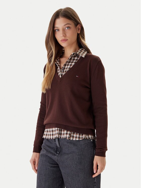 Tommy Jeans Пуловер Essential DW0DW19888 Regular Fit