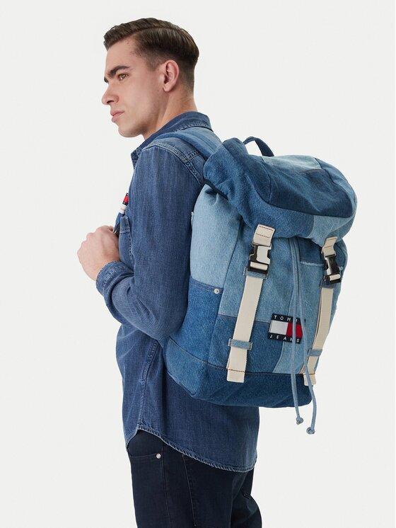 Tommy Jeans Раница Tjm Denim Patchwork Backpack AM0AM14268