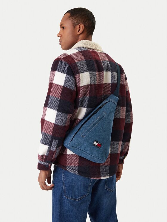 Tommy Jeans Раница Tjm Utility Denim Sling Bag AM0AM14051