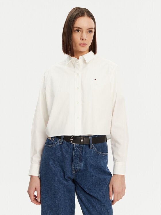 Tommy Jeans Риза DW0DW19354 Relaxed Fit