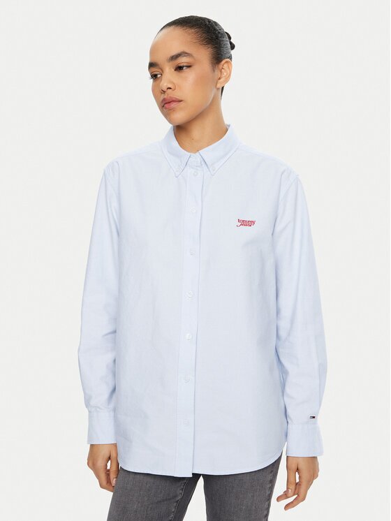 Tommy Jeans Риза DW0DW19358 Relaxed Fit