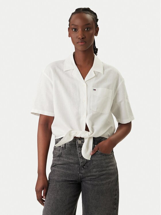 Tommy Jeans Риза DW0DW22210 Relaxed Fit