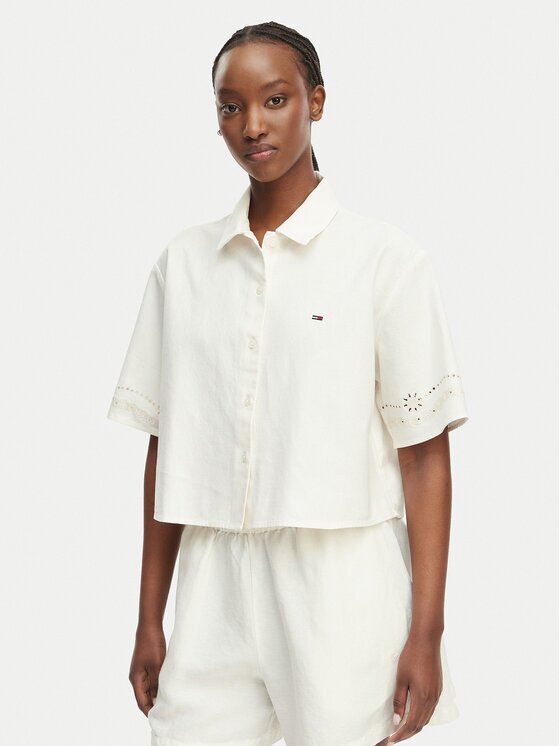 Tommy Jeans Риза DW0DW22214 Relaxed Fit