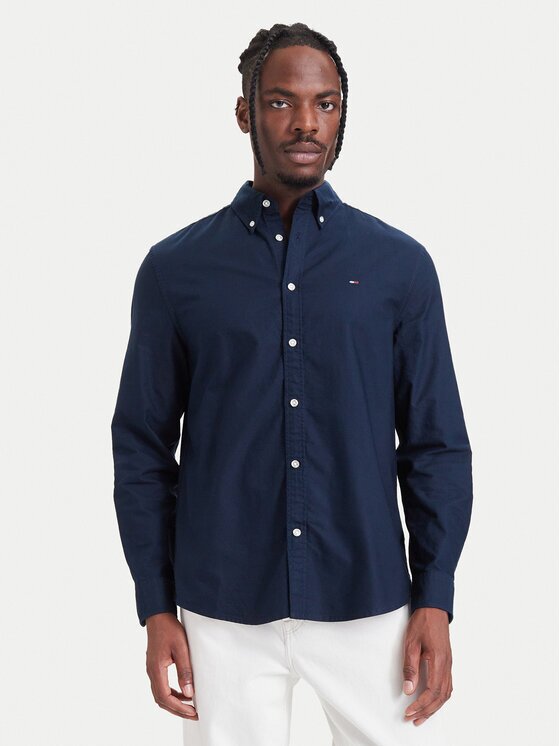Tommy Jeans Риза Oxford DM0DM23711 Regular Fit