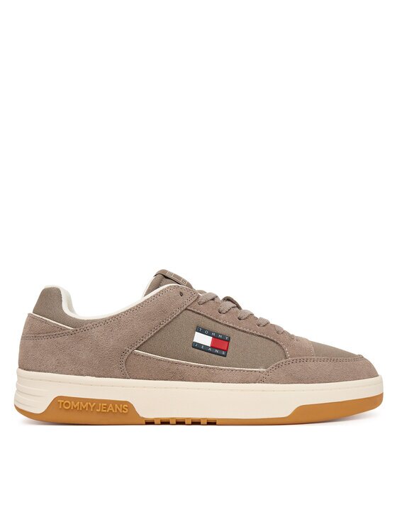 Tommy Jeans Сникърси Canvas Leather Cupsole Trainers EM0EM01680