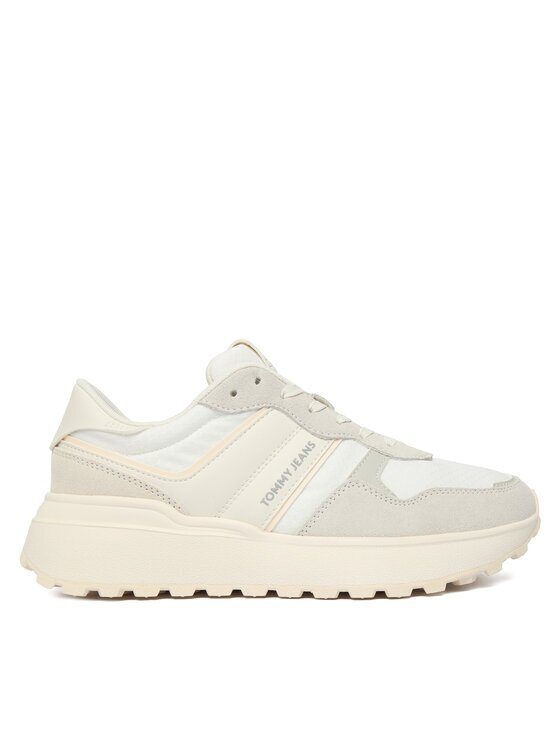Tommy Jeans Сникърси Tjw Cleated Runner Suede Mix EN0EN02921