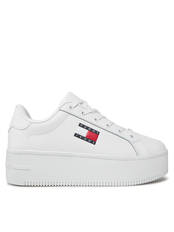 Tommy Jeans Сникърси Tjw Flatform Ess EN0EN02518
