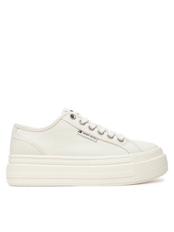 Tommy Jeans Сникърси Tjw Foxing Flatform Lc EN0EN02736