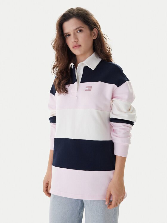 Tommy Jeans Суитшърт Badge DW0DW21927 Relaxed Fit