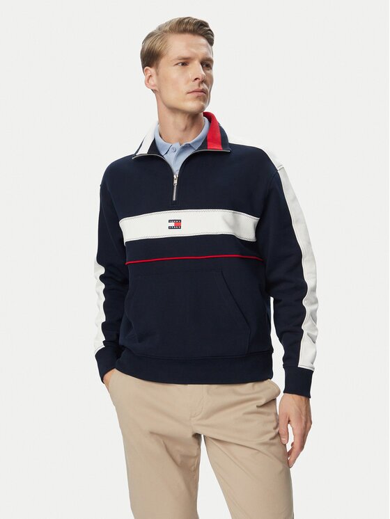 Tommy Jeans Суитшърт Cblock DM0DM23244 Relaxed Fit