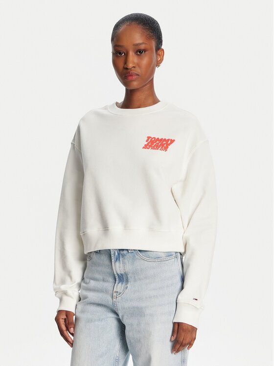 Tommy Jeans Суитшърт DW0DW21345 Relaxed Fit