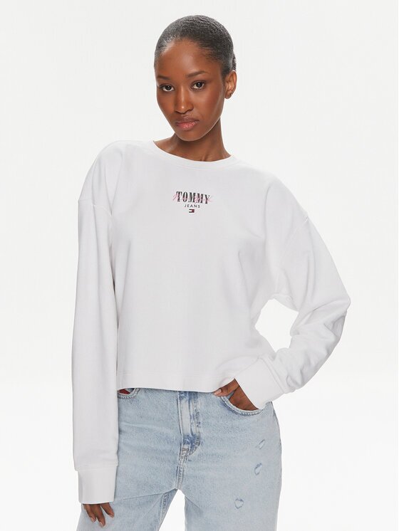 Tommy Jeans Суитшърт Essential Logo DW0DW17796 Relaxed Fit
