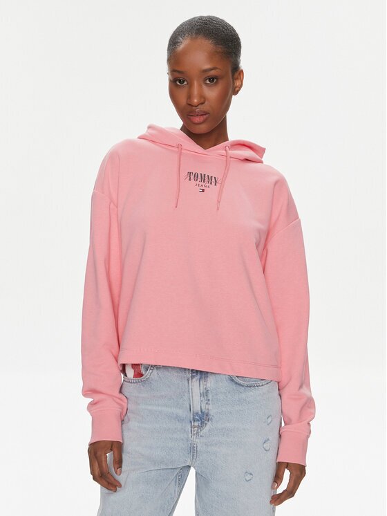 Tommy Jeans Суитшърт Essential Logo DW0DW17797 Relaxed Fit