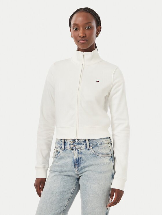 Tommy Jeans Суитшърт Flag DW0DW23535 Slim Fit