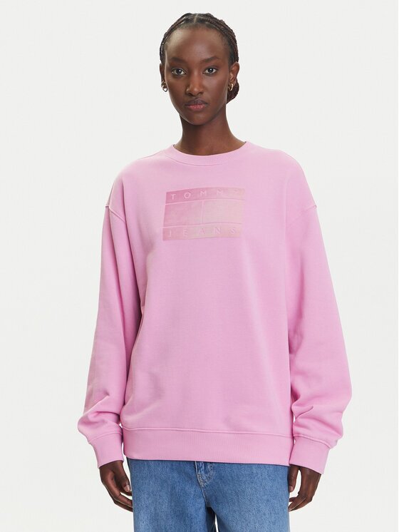 Tommy Jeans Суитшърт Gradient Flag DW0DW21396 Relaxed Fit