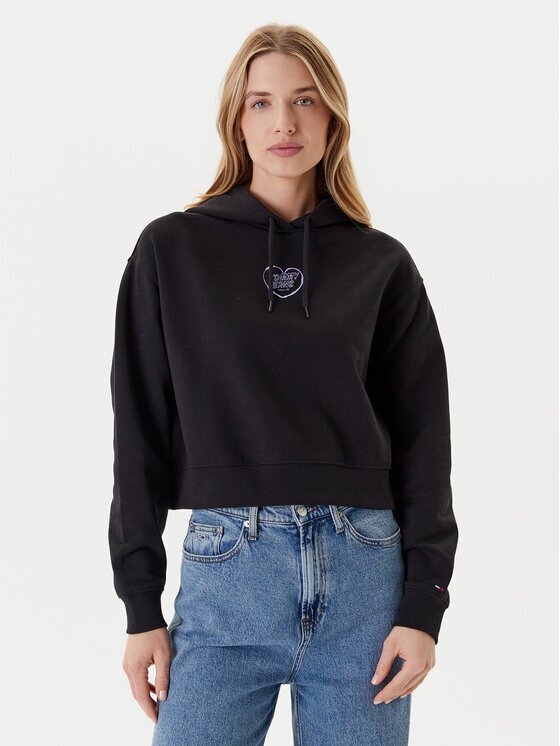 Tommy Jeans Суитшърт Heart DW0DW21408 Relaxed Fit
