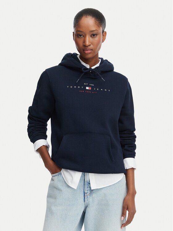 Tommy Jeans Суитшърт Linear DW0DW23485 Regular Fit